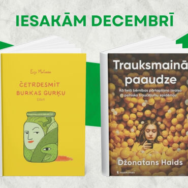 Iesakām izlasīt decembrī!