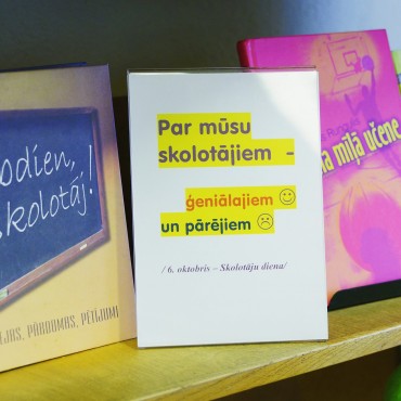 6.oktobris - Skolotāju diena!