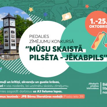 Piedalies zīmējumu konkursā 