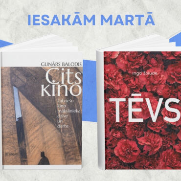 Iesakām izlasīt martā!