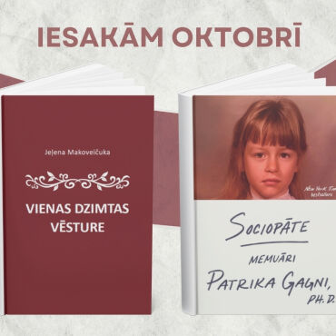 Iesakām izlasīt oktobrī 