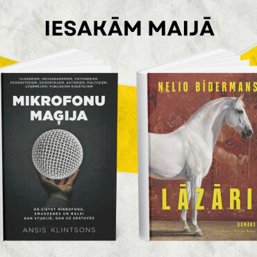 Iesakām izlasīt maijā!