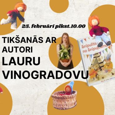 Rado&scaron;a tik&scaron;anās ar rakstnieci Lauru Vinogradovu