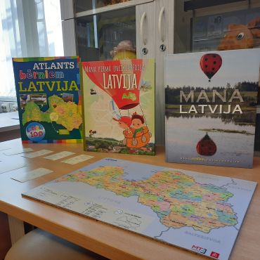 Bērnu literatūras nodaļas lasītāji atklāj Latvijas bagātības!