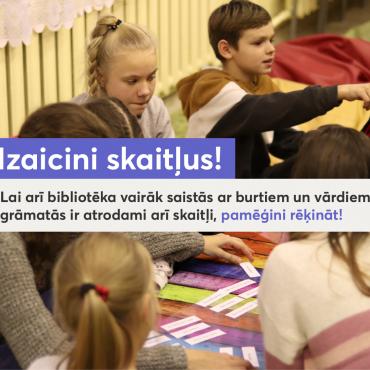 Izaicini skaitļus! Uzdevums brīvam brīdim.