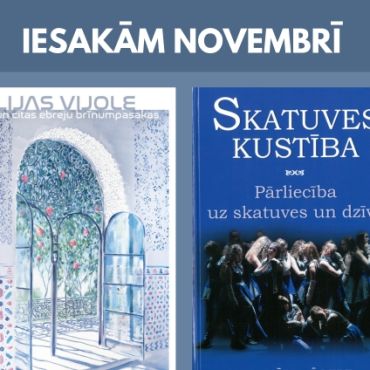 Iesakām izlasīt novembrī