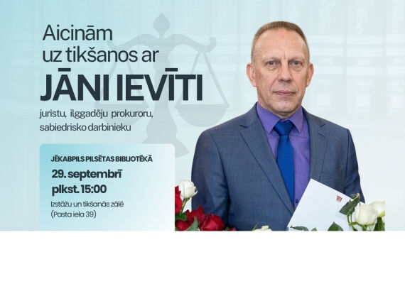 Tikšanās ar juristu Jāni Ievīti